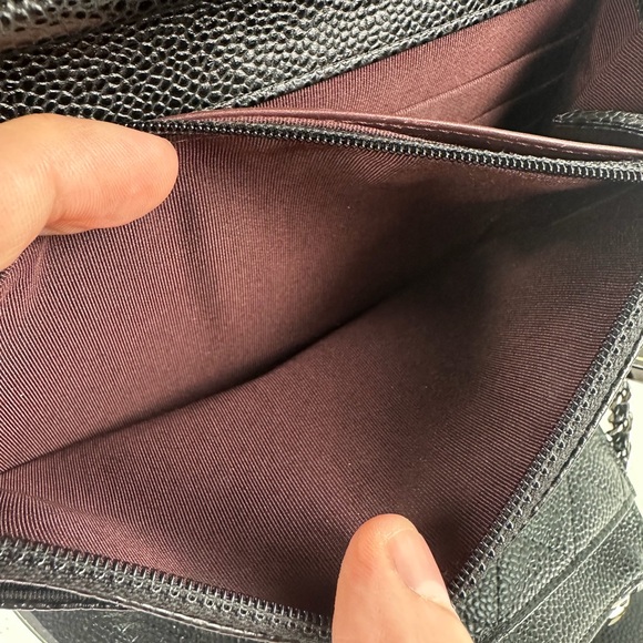 Chanel CC Classic Caviar leather Wallet on Chain - Picture 12 of 14